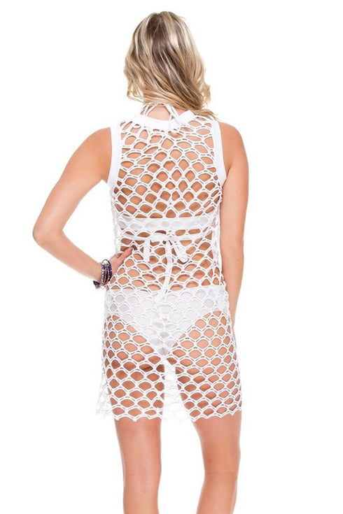 Luli Fama Sailor's Kiss What A Catch Dress